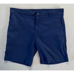 Outlier F.Cloth Two-Way Stretch Chino Tech Shorts. Navy, Men's Size 32. GUC!